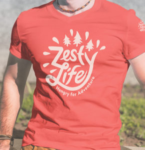 zesty-life-Red-Heather-tee-tshirt