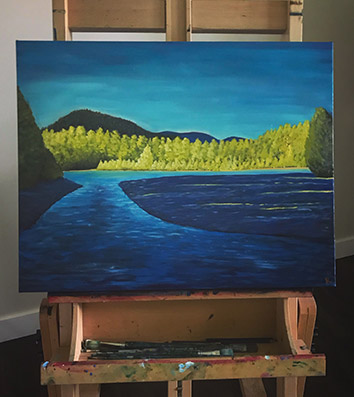 squamish-mamquam-river-oil-painting-rachelle-hynes-artist-meditation-mindfulness-exercise