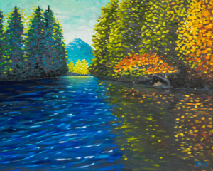 rachelle-hynes-fine-artist-oil-canvas-west-coast-art-prints-cheakamus-river-squamish